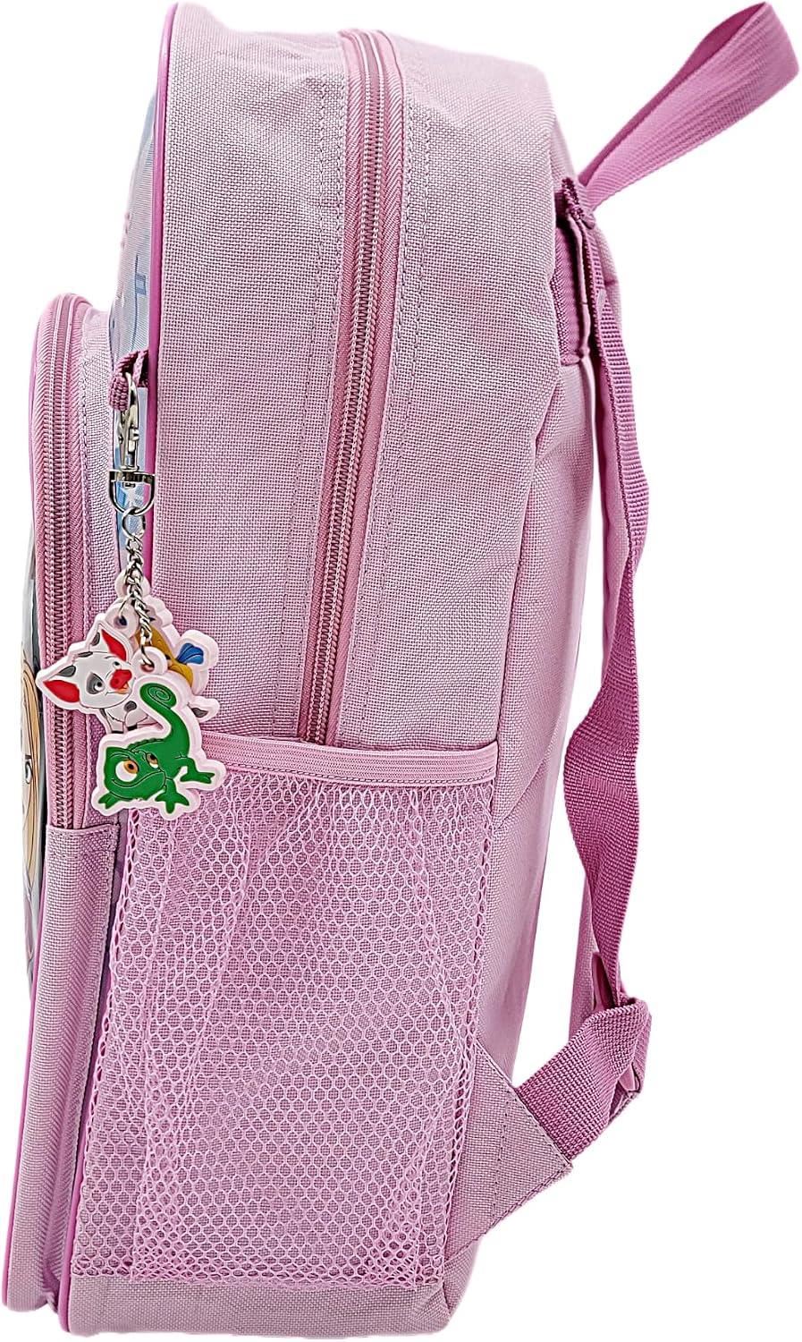 Disney Princess Girls School Backpack With Pencil Case Notebook Pencils Stickers