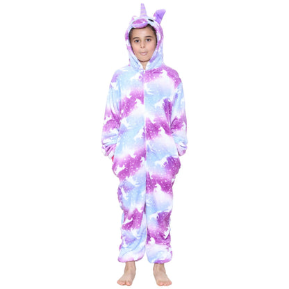Kids A2Z Onesie One Piece Unicorn Pyjamas Costume For Girls Age 2-13