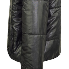 Girls Jackets Kids Reversible Cropped Hooded Padded Puffer Jacket Coat 5-13 Year
