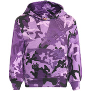 A2Z 4 Kids Girls Boys Unisex Tracksuit Camouflage Purple Print Hooded Sweat Hoodie & Bottom Jog Suit Joggers Age 5 6 7 8 9 10 11 12 13 Years