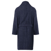 A2Z 4 Kids Unisex Terry Towelling Shawl Collar Navy Bath Robe Dressing Gown Beach Bathing Swimming Surfing Soft 100% Cotton Bathrobe For Children Girls Boys Age 5-13 Years