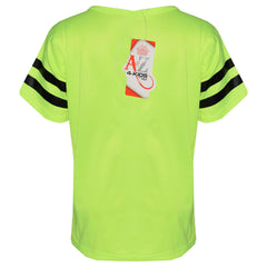 Girls Top Kids Designer's Brooklyn 76 Athletic T Shirt Top & Legging Set 7-13 Yr
