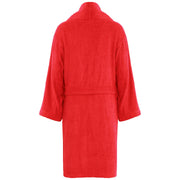 A2Z 4 Kids Unisex Terry Towelling Shawl Collar Red Bath Robe Dressing Gown Beach Bathing Swimming Surfing Soft 100% Cotton Bathrobe For Children Girls Boys Age 5-13 Years