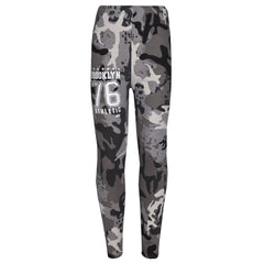 Kids Crop Top & Legging Set Active Wear Girls 5-13 Years