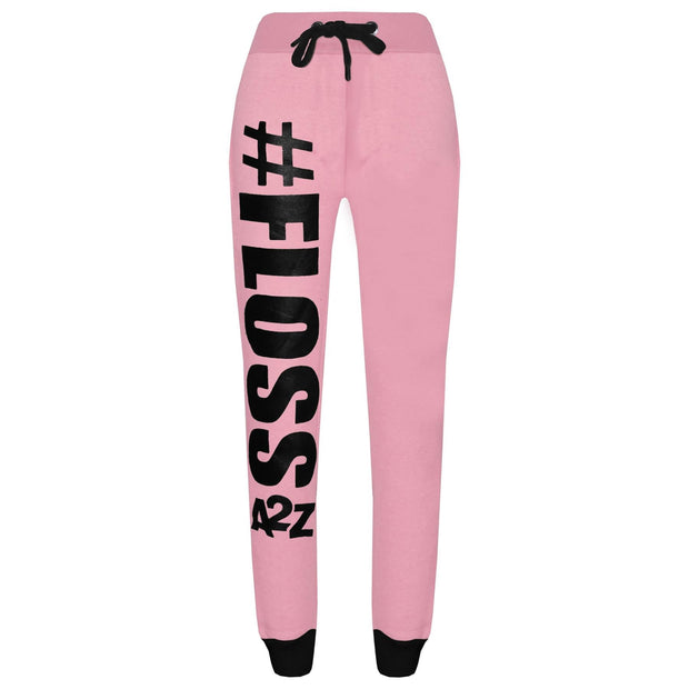 A2Z 4 Kids Tracksuit #Floss Print Fleece Baby Pink Hooded Crop Top Bottom Jogging Suit Joggers For Girls Age 5 6 7 8 9 10 11 12 13 Years