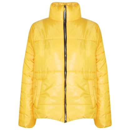 Girls Jacket Kids Wetlook Cropped Padded Quilted Puffer Bubble Jackets Coat 5-13