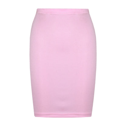 Kids Girls Plain Pencil Skirt Trendy Summer Clothing Sets Age 5-13 Years