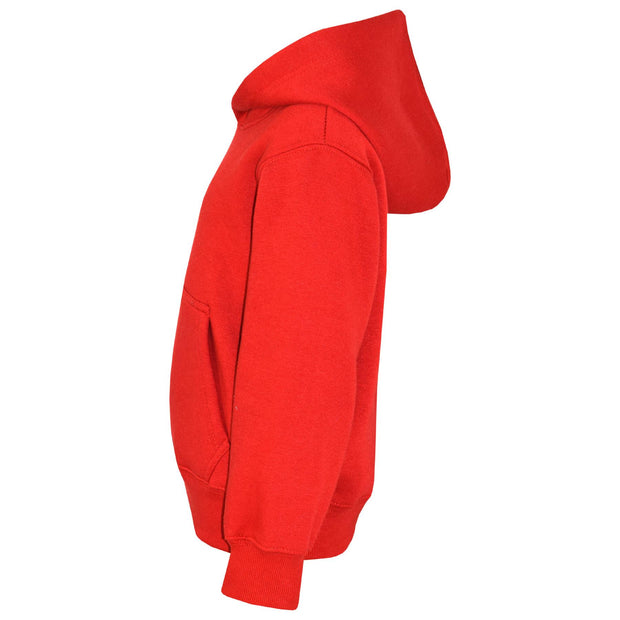 A2Z 4 Kids Girls Boys Unisex Plain Red Tracksuit Hooded Sweat Hoodie & Bottom Jog Suit Joggers Age 5 6 7 8 9 10 11 12 13 Years