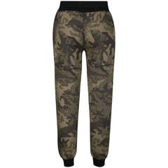 Kids Girls #Selfie Printed Hooded Crop Top & Bottom Jogging Suit