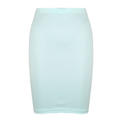 Kids Girls Plain Pencil Skirt Trendy Summer Clothing Sets Age 5-13 Years