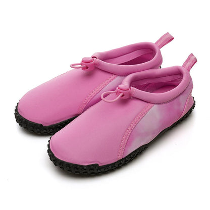 Kids Aqua Swim Beach Pool Water Shoes TPR Sole Flexible Neoprene Upper Shoes