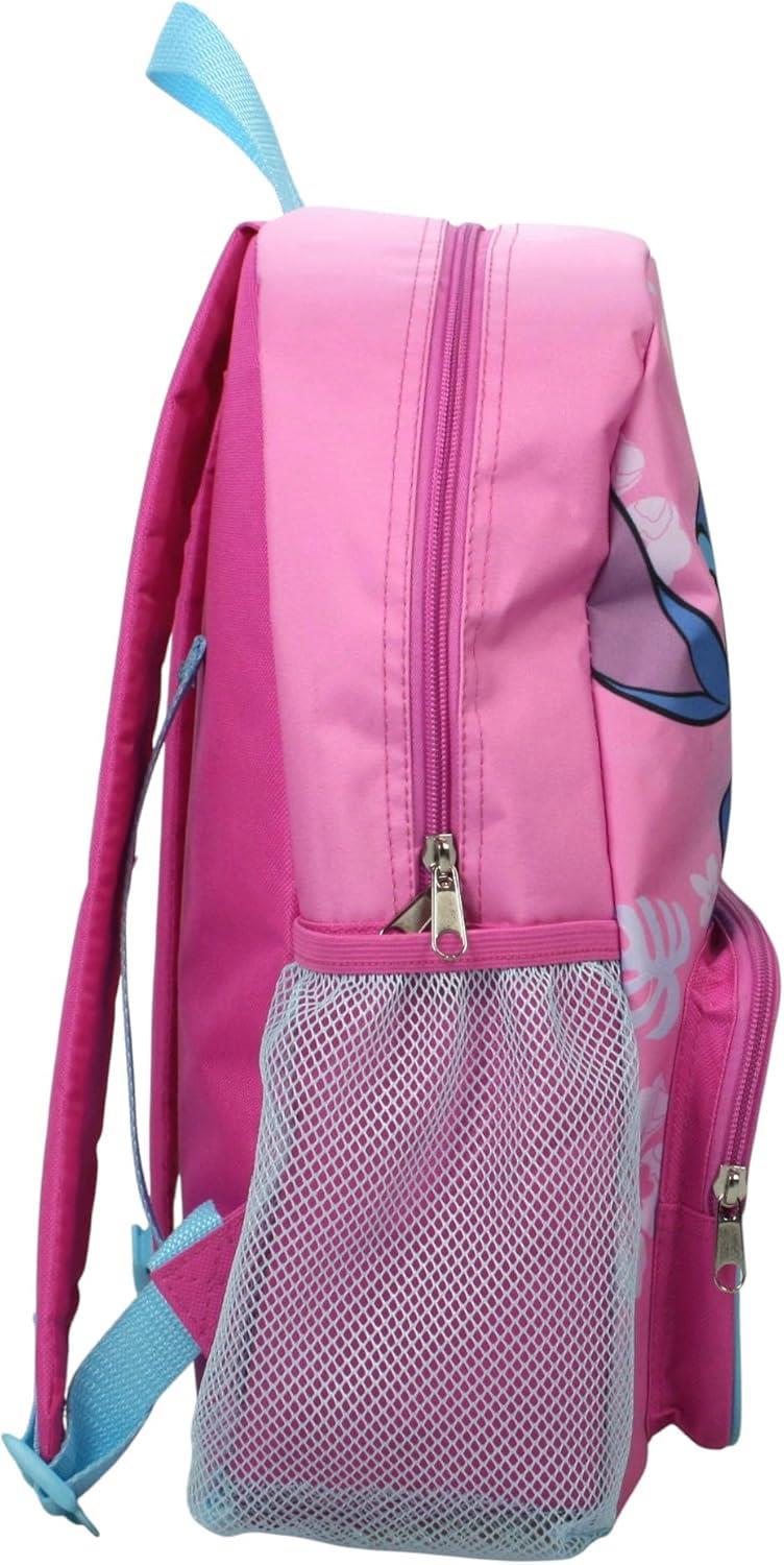 Kids Girls Disney Lilo Stitch and Angel Backpack Set Officially Licensed Bag