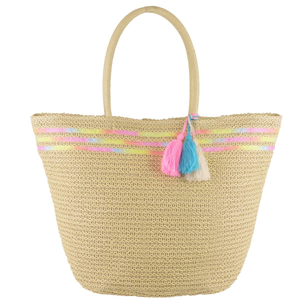 Women Straw Beach Bags Ladies Fashion Shoulder Bag Hand Bag Women Tote Bag