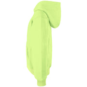 A2Z 4 Kids Girls Boys Sweat Shirt Tops Designer's Casual Plain Neon Green Pullover Sweatshirt Fleece Hooded Jumper Coats New Age 2 3 4 5 6 7 8 9 10 11 12 13 Years