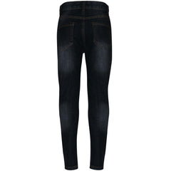 Kids Girls Skinny Ripped Jeans Denim Stretchy Fashion Pants Jeggings 5-13 Years