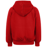 A2Z 4 Kids Plain Red Tracksuit Hoodie with Jogger Sweatpants Sports Activewear Set For Girls & Boys Age 5 6 7 8 9 10 11 12 13 Years