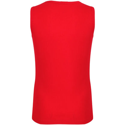 Kids Girls Boys Childrens Vest Top Tank Top Fitted 100% Rich Cotton 2-13 Years
