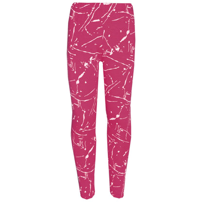 Girls Top Kids Splash Print Stylish Crop Top & Fashion Legging Set Age 7-13 Year