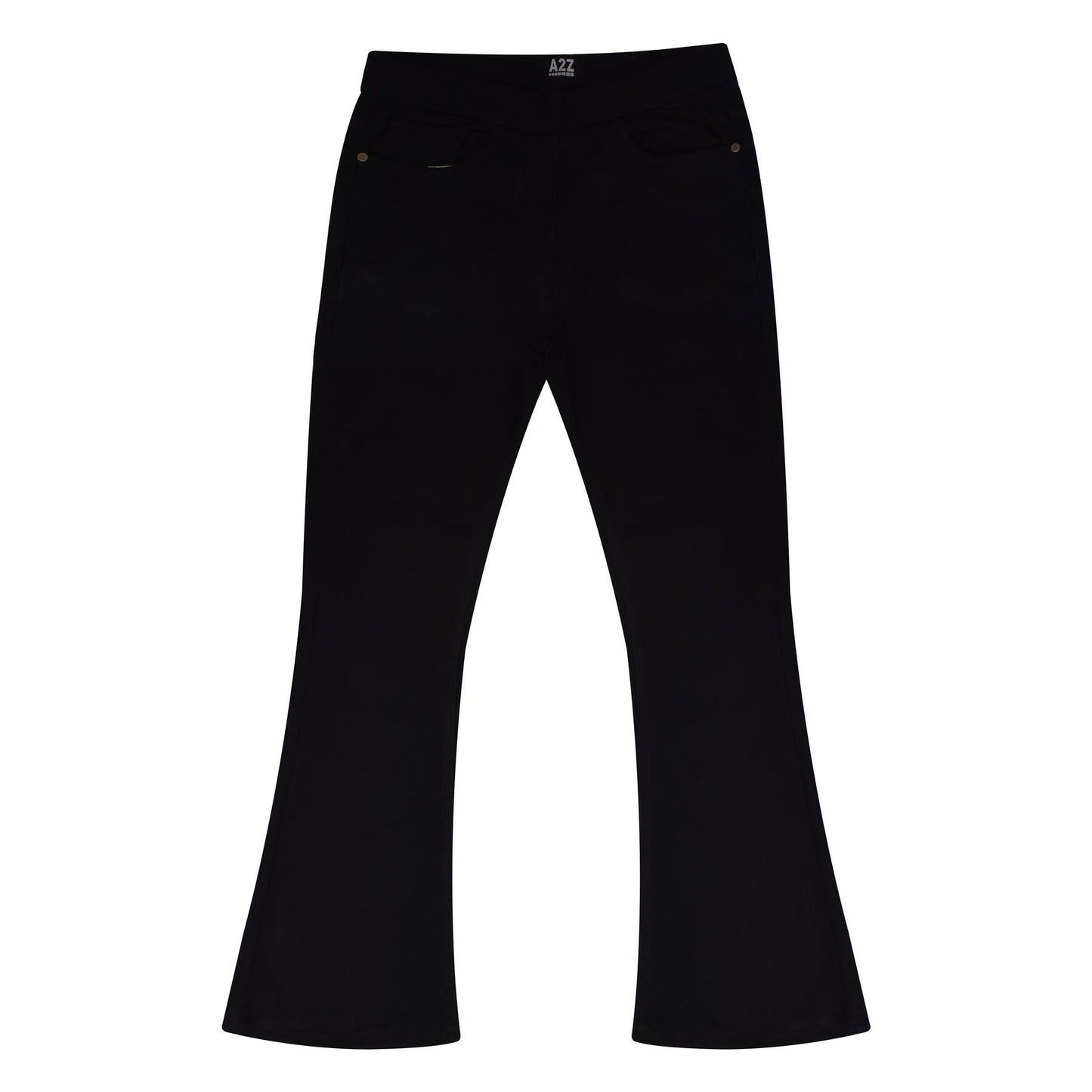 Womens Denim Jeans Comfort Stretch Flared Bell Bottom Fashion Pants For Ladies