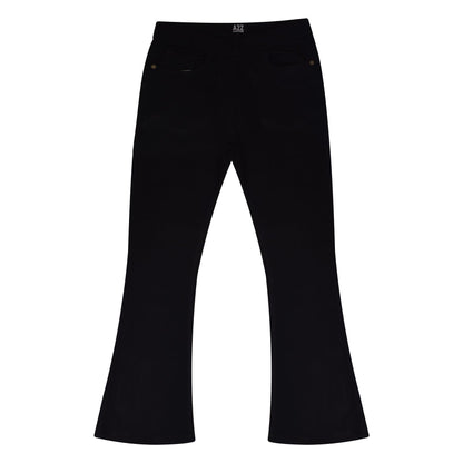 Womens Denim Jeans Comfort Stretch Flared Bell Bottom Fashion Pants For Ladies