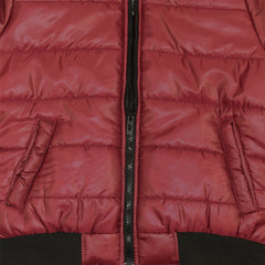Boys Girls Jackets Kids Maya Faux Fur Hooded Padded Puffer Bubble Coats 5-13 Yrs