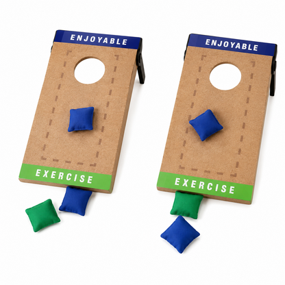 A2Z All Star 2 In 1 Bean Bag Toss Game With 8 Bean Bags Outdoor Garden Game