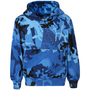 A2Z 4 Kids Girls Boys Unisex Tracksuit Camouflage Blue Print Hooded Sweat Hoodie & Bottom Jog Suit Joggers Age 5 6 7 8 9 10 11 12 13 Years