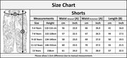 Kids Shorts Girls Boys Camouflage PE Shorts Knee Length Half Pant 5-13 Years