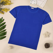 Boys Plain Soft Feel Summer T Shirt Top