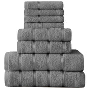 8 pc Boston Egyptian Towels Bale Set 100% Egyptian Cotton Super Soft Absorbent 500GSM Gift Sets