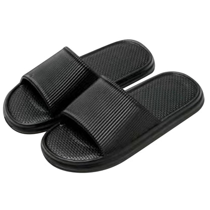 A2Z Mens Womens Open Toe Slip-on Sliders Anti-Slip Pool Slides Bathroom Sandals