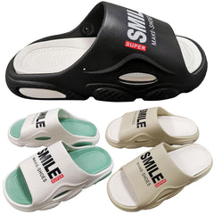 A2Z Men Open Toe Slip-on Sliders Chunkey Sole Beach Walking Soft Cushion Sandal