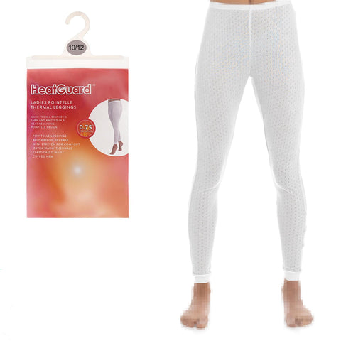 A2Z Ladies Thermal Legging 0.75 Tog Pointelle Extra Warm Long Jane Women Legging
