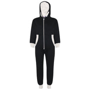 A2Z 4 Kids Girls Boys White Contrast Fleece Onesie All In One Jumsuit Playsuit Nightwear New Age 2 3 4 5 6 7 8 9 10 11 12._13 Years