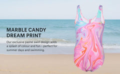 A2Z 4 Kids Girls Swimming Costume One Piece UPF 50+ UV Sun Protection Swimsuit