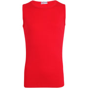 Kids Girls Ribbed Vest Top 100% Thick Cotton Fashion Tank Tops T Shirt 2-13 Year