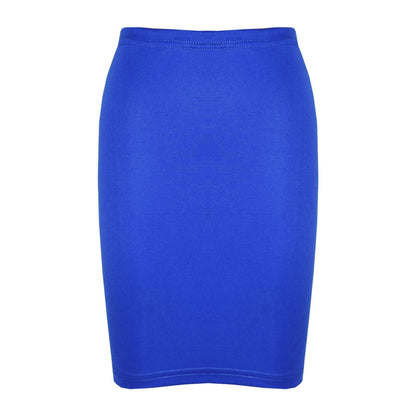 Kids Girls Plain Pencil Skirt Trendy Summer Clothing Sets Age 5-13 Years