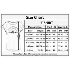 Girls T Shirt Kids Rainbow Print Stylish Round Neck T Shirt Tank Top & Tees 5-13