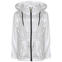 Kids Raincoat Jackets Waterproof Hooded Raincoat Children Age 5-13 Years
