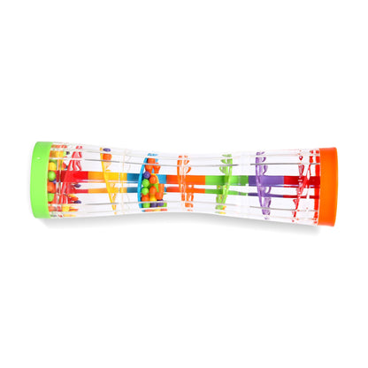 A2Z 4 Kids Rainbow Beads Rainmaker Baby Toys Auditory Todler Rain Sound 6 Month+