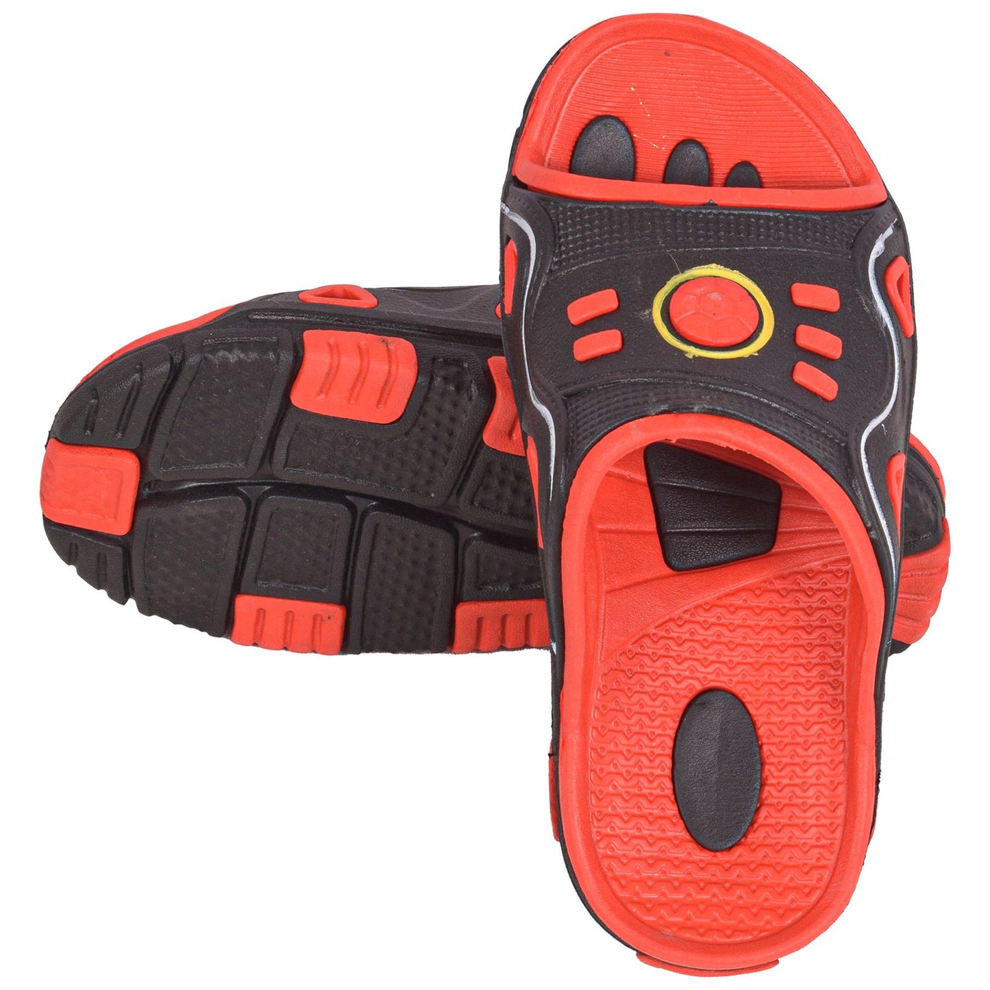 Mens Open Toe Sliders Slip On Beach Sandals Anti-Slip Pool Slides House Slippers