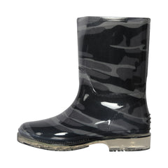 A2Z 4 Kids Boys Camouflage PVC Rain Boots Waterproof Mid-Calf Anti-Slip Wellies