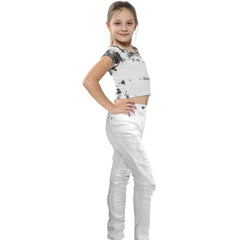 A2Z 4 Kids Girls Jeans Lightweight Ripped Comfort Stretchable Jeans Age 3-14 Years