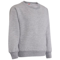Kids Girls Boys Sweatshirt  Plain Crew Round Neck Uniform  Age 2-13 Years
