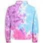 Kids Girls Fashion Denim Multi Color Tie Dye Printed Jacket Jeans Long Sleeve