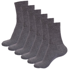 Kids Boys PE School Sports Socks Athletic Cotton Crew Socks Ideal for Playground