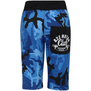 A2Z 4 Kids Unisex Camouflage Print Cotton Chino Blue Shorts Casual Shorts Knee Length Half Pant For Kids Girls & Boys Age 5 6 7 8 9 10 11 12 13 Years