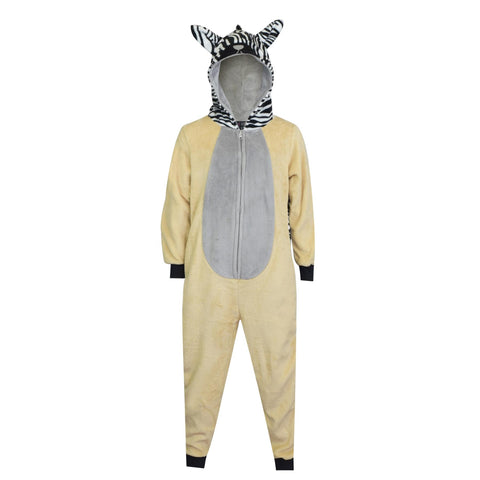 A2Z 4 Kids Unisex 2 Tone Zebra A2Z Onesie One Piece Zebra Cosplay Jumpsuit