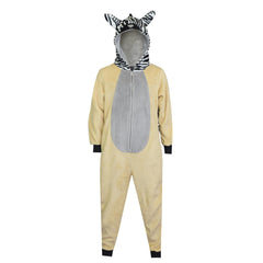 A2Z 4 Kids Unisex 2 Tone Zebra A2Z Onesie One Piece Zebra Cosplay Jumpsuit