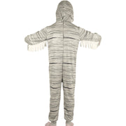 A2Z 4 Kids Girls Boys Spine Chilling Zombie Egyptian Mummy Halloween Attire Hooded Shredded Sleeves Ribbed Cuffs Soft Fabric Perfect Outfit for Trick or Treating and Halloween Parties - A2Z 4 Kids